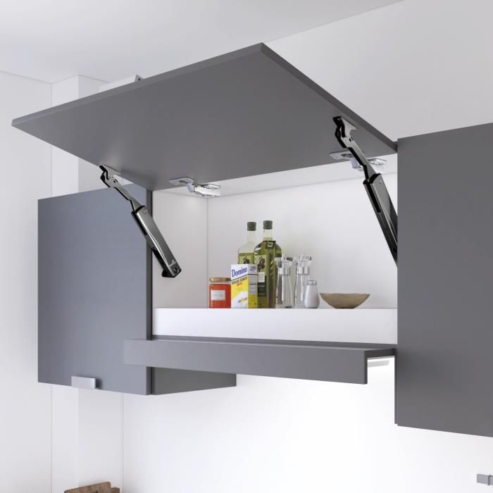 LiftEase - Heavy Cabinet Lift Free stop - Black