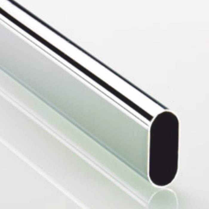 Oval Wardrobe Tube 15 × 30 × T0.6 × L2M