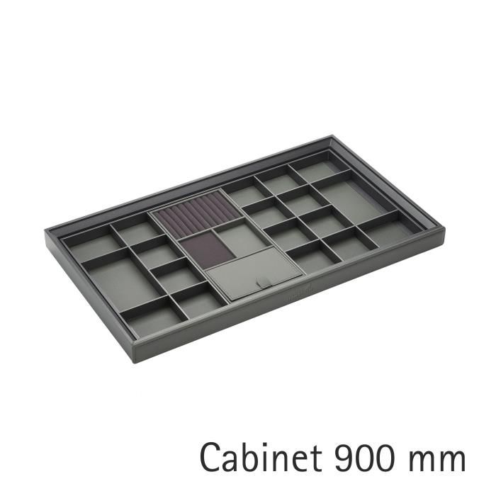 Classification Box 900 G Leather Classification Box 900 mm, Grey Finish