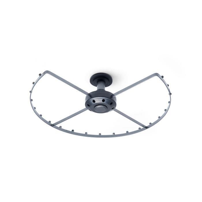 TOP MOUNTED CLOTHES RACK 800 mm , Grey Finish