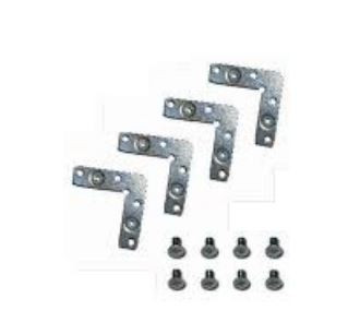 Angle Set L Bracket 61 × 61 Zinc Angle Connector Set