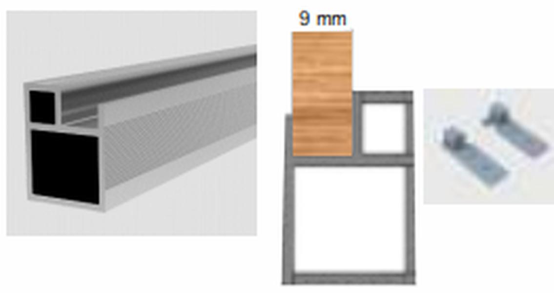 Sink Counter Profile-L3000MM
