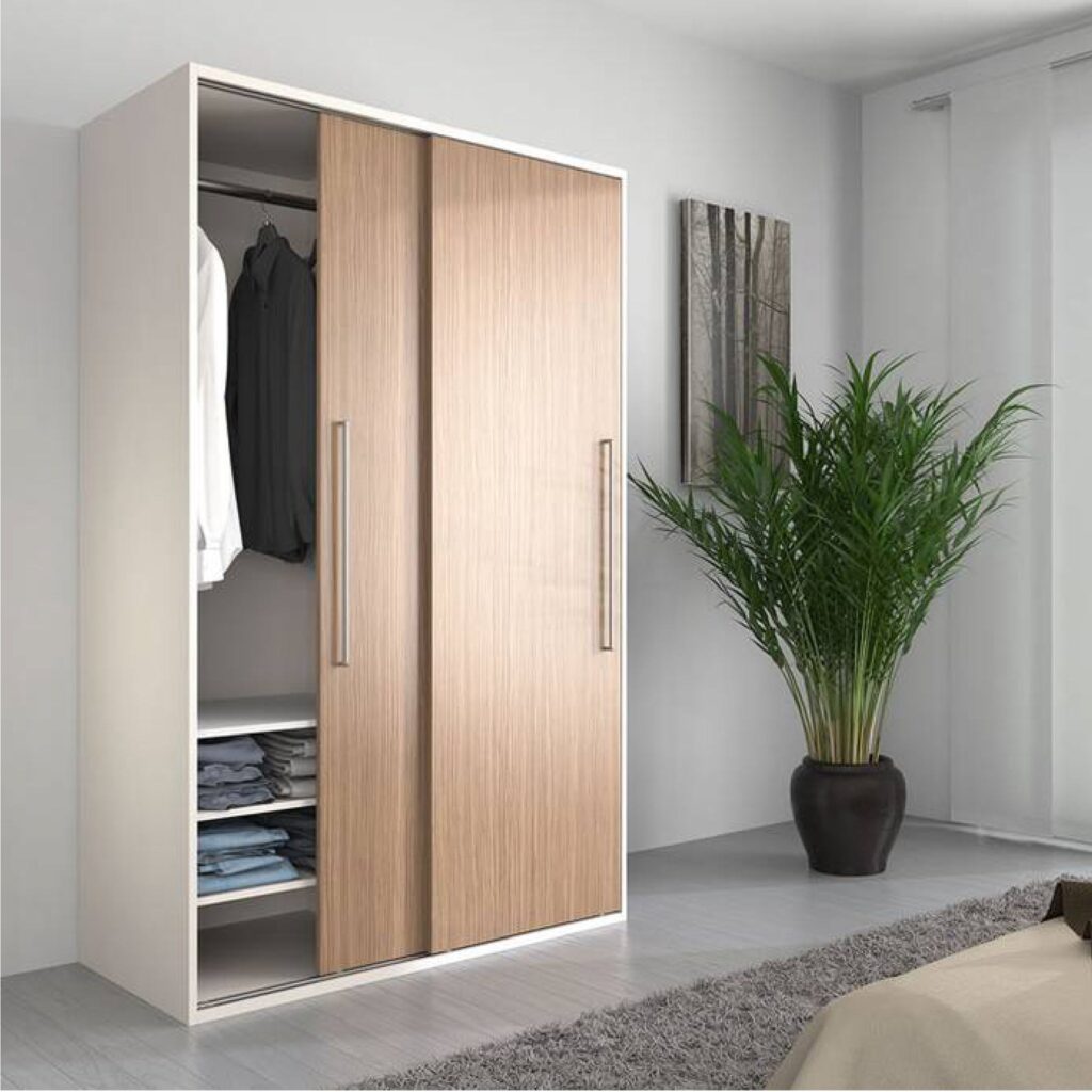 SlideLine 56: 2 Door for Wooden Doors- Weight 40  kg per door; Max Door Dimensions: Height 2000 mm  & Width 500-1000 mm